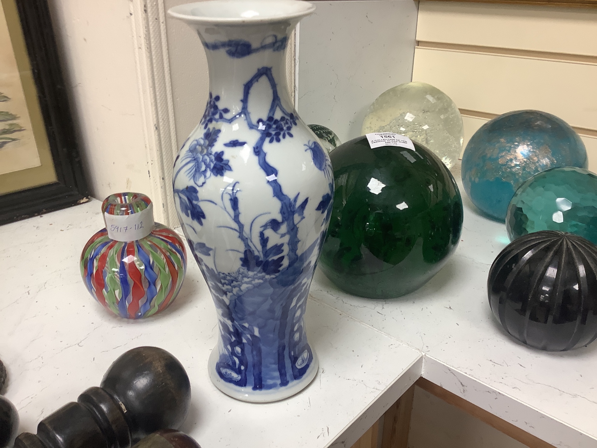 A group of assorted ceramics, mostly Chinese 18th/19th century